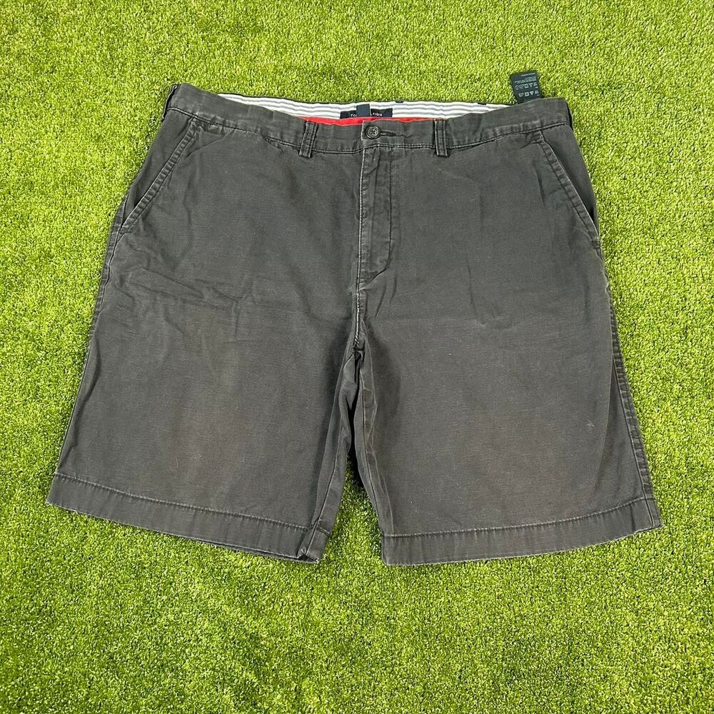 Tommy-hilfiger Men's Grey and Black Shorts
